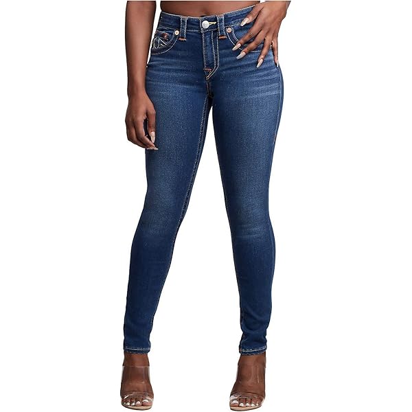 TRUE RELIGIONトゥルーレリジョン DISCO JULIE BIG T True Religion Women's Julie Disco Big T Skinny Jeans