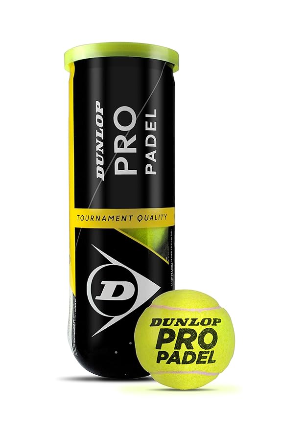 Dunlop Pro Pelotas Padel B3, Adultos Unisex, Amarillo, Bote 3 ...