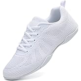 GlideMoves Cheer Shoes Girls Dance Sneakers Women Tennis Training Competition Tumbling Athletic Youth Hip Hop