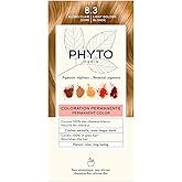 PHYTO Phytocolor Permanent Hair Color with Botanical Pigments, 100% Grey Hair Coverage, Ammonia-free, PPD-free, Resorcin-free, 0.42 oz