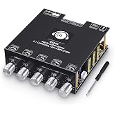 S600X Bluetooth 5.2 Audio Amplifier Board HiFi Stereo Amp 2.1CH 300W*2+600W | Treble &amp; Bass /BT USB AUX Inputs /DC 19-51V Subwoofer Amplifiers for DIY Speakers