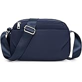 oscaurt Small Crossbody Bags for Women Travel Quadruple Zip Crossbody Purse Trendy Shoulder Handbags Cell Phone Purses