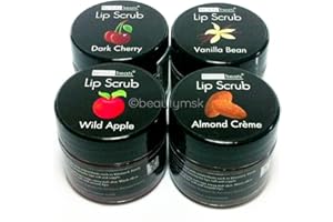 BEAUTY TREATS Lip Scrub With Antioxidants and Vitamin E 4 pcs Set All 4 Different Flavors