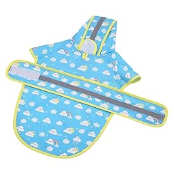 HDE Dog Raincoat Jacket Reflective Adjustable