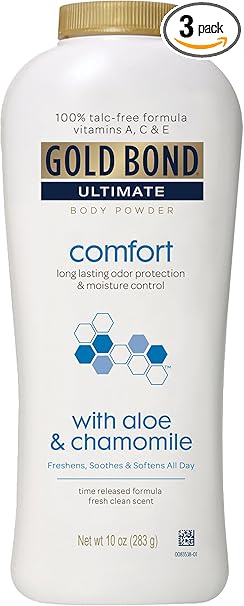 gold bond talcum powder