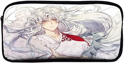 Amazon 犬夜叉男の子用ペンケース大容量人気ハイエンド男の子ペンシルケース漫画アニメシンプル子供用ペンシルケース女の子用幼稚園ステーショナリーバッグ子供用大容量ペンシルケース生徒用ステーショナリーボックス ペンケース 文房具 オフィス用品