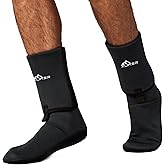 XUKER 3.5mm Neoprene Guard Wading Socks - Unisex Fast-Draining Wet Wading Socks for Fishing & River Activities