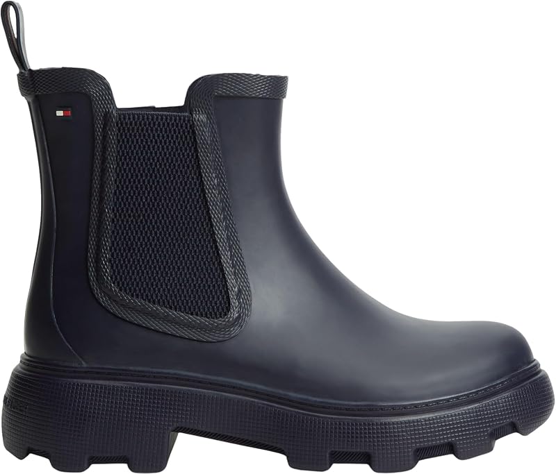 Femme Rubber Flag Cleated Rainboot Fw0fw09387 Bottes de Pluie, Blue (Space Blue), 39 EU