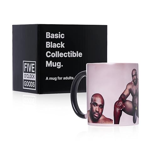 Barry Wood Funny Heat-Activated Mug - Message Appears With Hot Drink | Novelty Gag Gift For Office & Friends