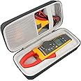 khanka Hard Travel Case Replacement for Fluke 376/374/ 375FC 1000A Ac/Dc Trms Wireless Clamp W/Iflex