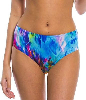 tan high waisted bikini