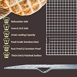 Cooling Rack for Baking 2-Pack, 16x10 Inches Baking