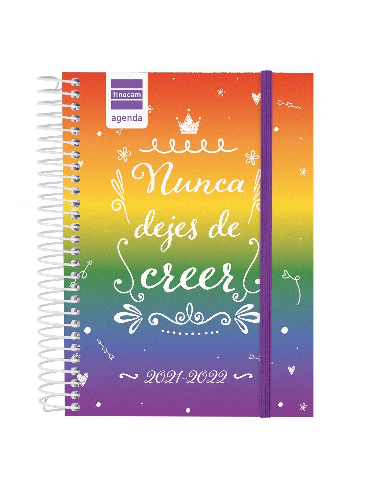 Finocam - Secondary Diary 2021 2022 8th - 120 x 164 1 Day per Page Nunca Español