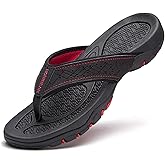 GUBARUN Mens Sport Flip Flops Comfort Casual Thong Sandals Outdoor
