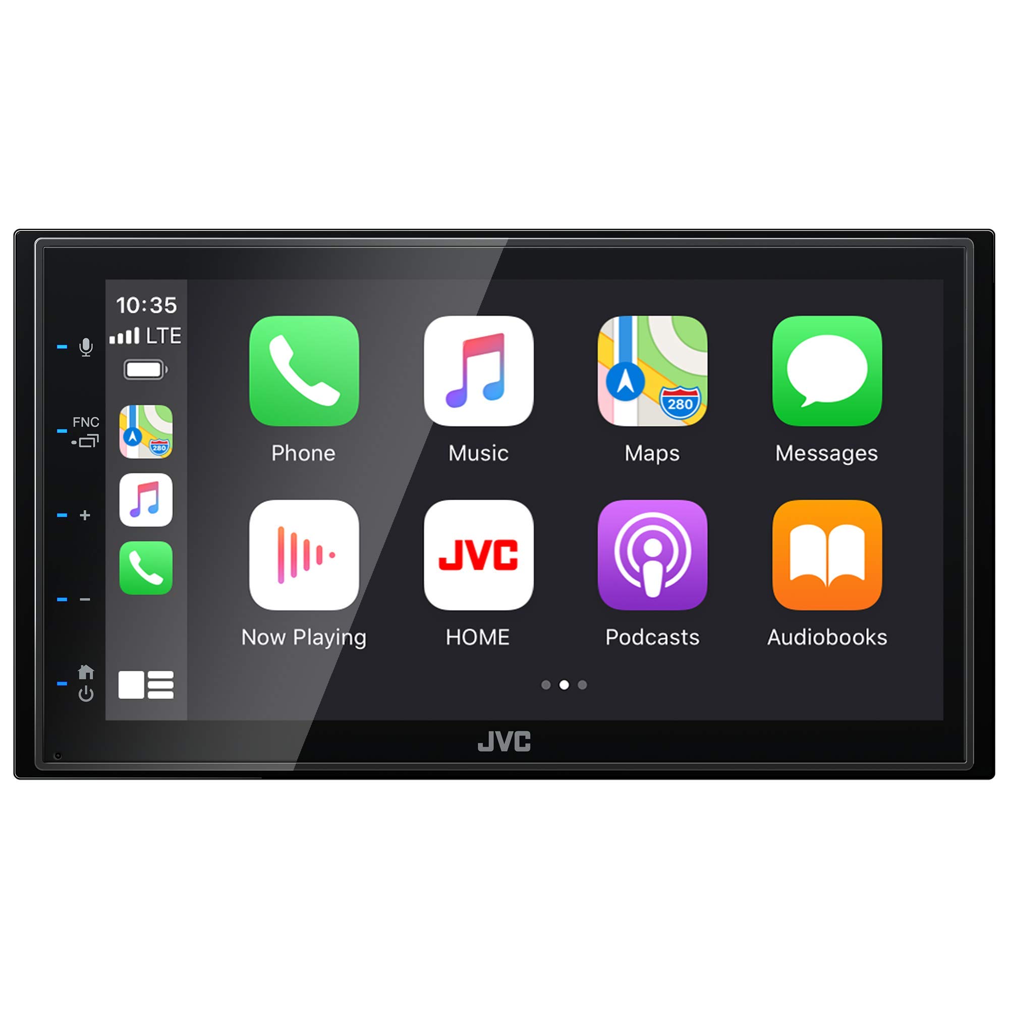 Photo 1 of JVC KW-M560BT Apple CarPlay Android Auto Multimedia Player w/ 6.8" Capacitive Touchscreen, Bluetooth Audio and Hands Free Calling, MP3 Player