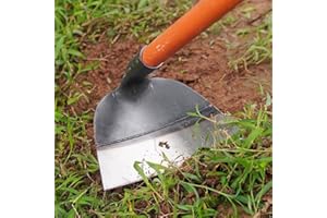 Heavy-Duty Steel Farm Gardening Weeding Hoe Head - New Replacement Handheld Grub Hoe Garden, Garden Hoe for Weeding, Hoe Gard