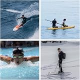 ROCK CLOUD Dry Bag 30L Waterproof Dry Sack for Kayaking Rafting Boating Black view 7