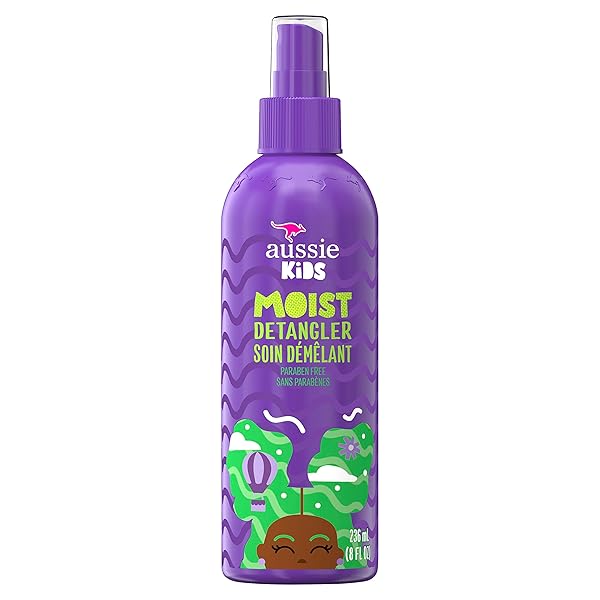 AUSSIE KIDS MOIST DETANGLER FOR KIDS, 8 FL OZ
