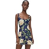 alice + olivia Women's Eve Sweetheart Embellished Mini Dress