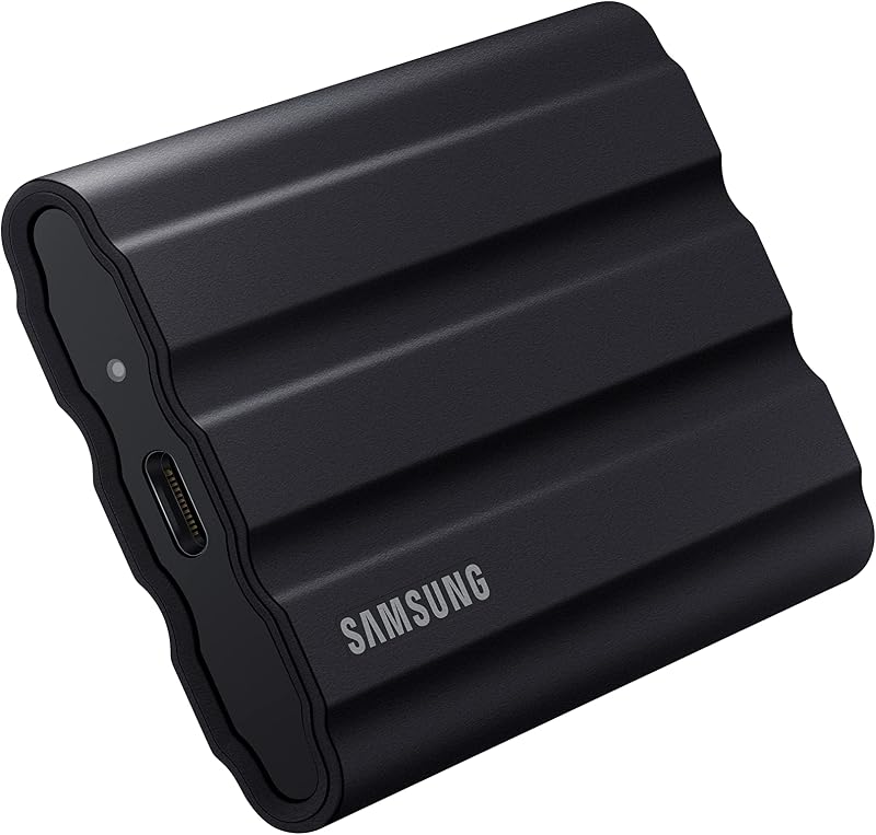 Samsung T7 Shield Portable SSD 4TB Black USB 3.2 Gen 2 External Storage