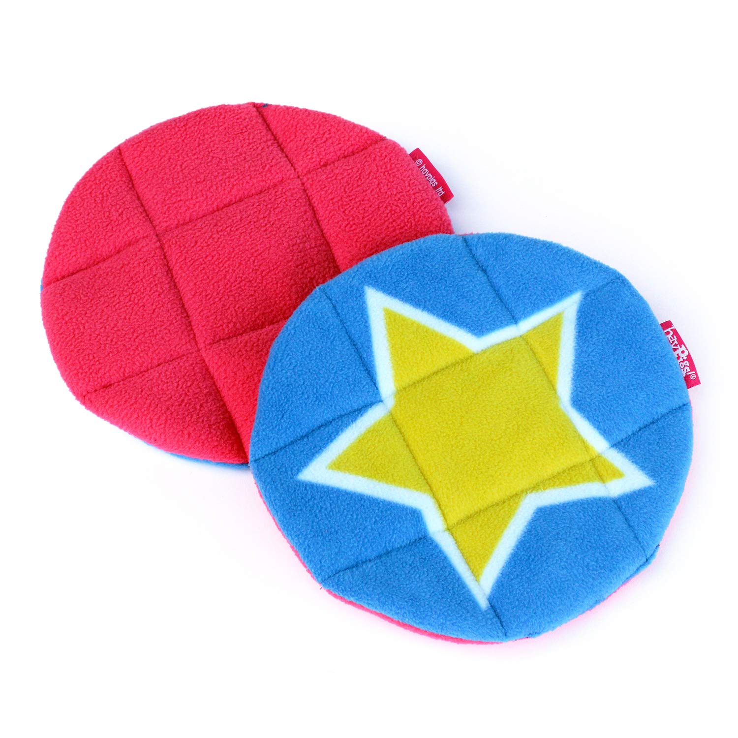 HAYPIGS Guinea Pig Toys and Accessories - Circus Themed Fleece Pee Pads - Additional or Replacement Absorbent Washable Litter Pads