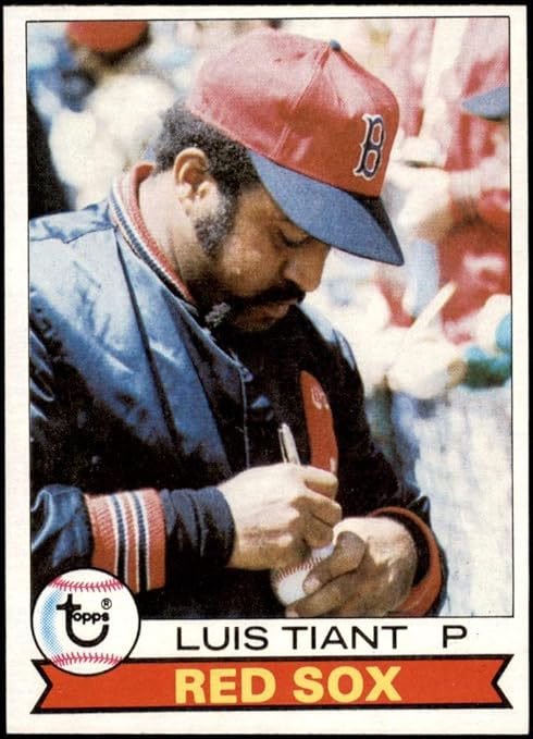 Amazon 1979 Topps 575 Luis Tiant Boston Red Sox Baseball Card 