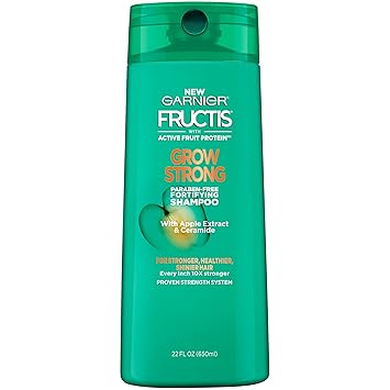 Amazon Com Garnier Fructis Grow Strong Shampoo For Stronger