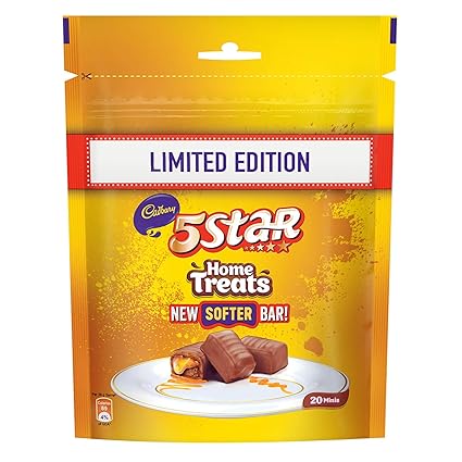 Cadbury 5 Star Chocolate Home Treats, 200g