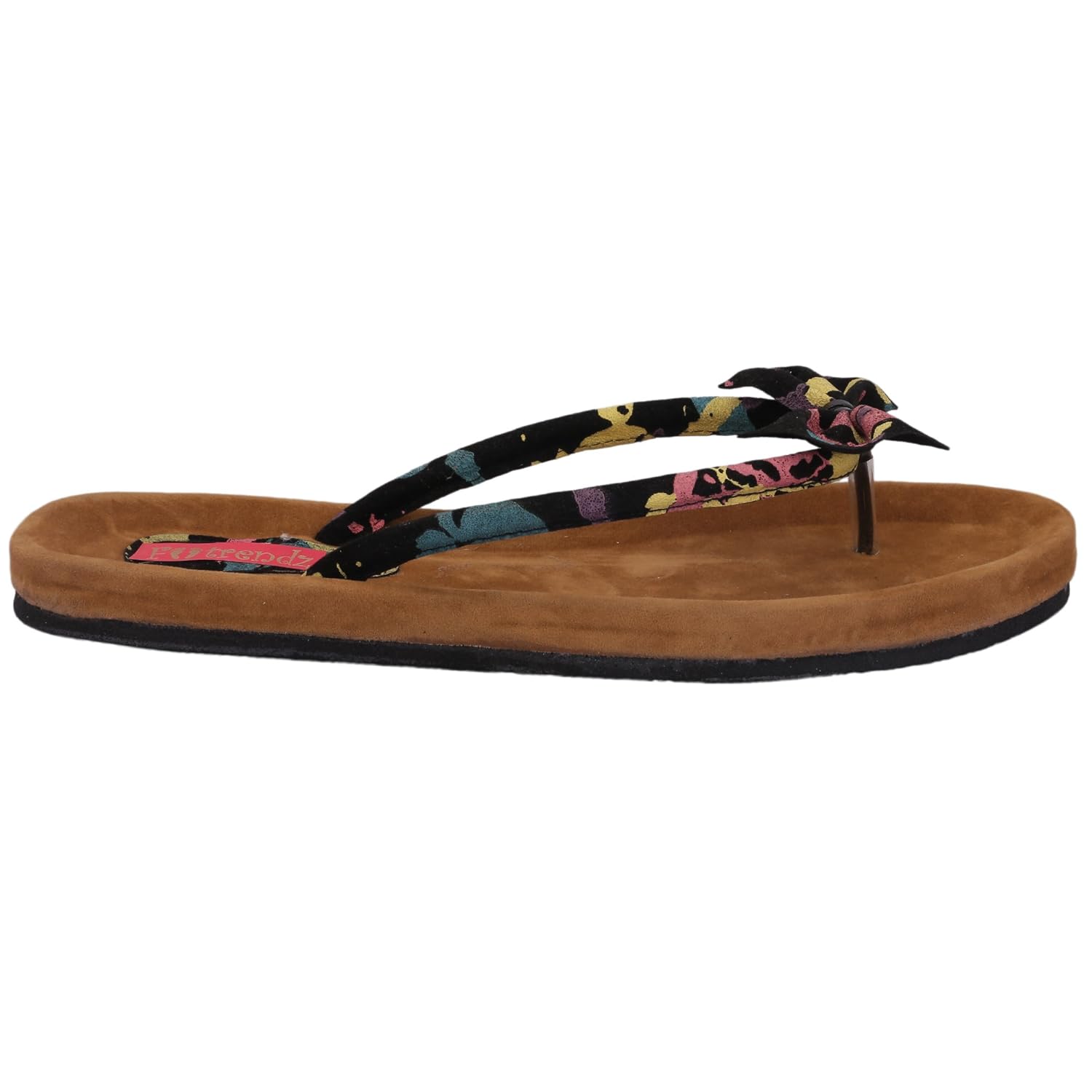 footrendz women's fabric bow flats