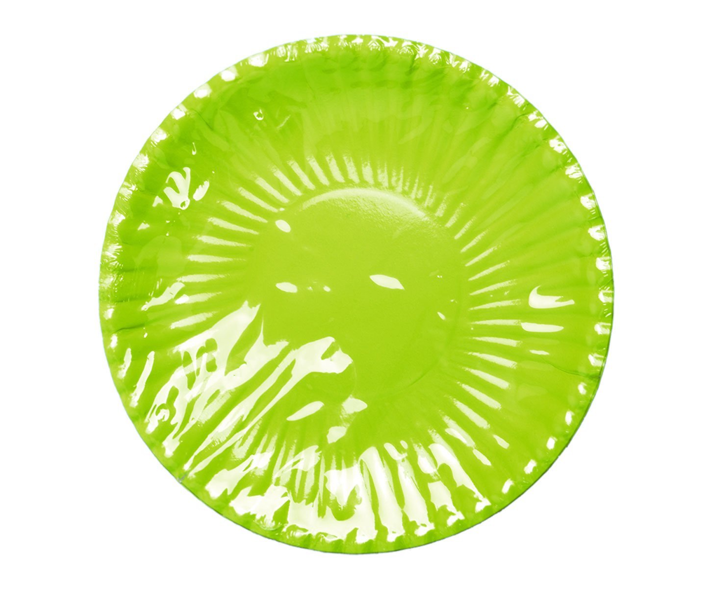 Givi Italia 10 Plates Cm.18 Green Lime