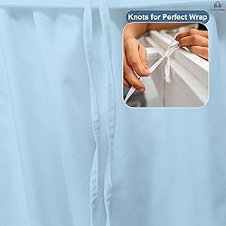 Mattress-Homes Ruffled Dorm Bed Skirt, Twin