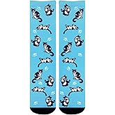 Benefeet Sox Funny Crew Socks for Men Women Novelty Crazy Animal Patterned Dress Socks Fun Cute 3D Print Design Tube Sock