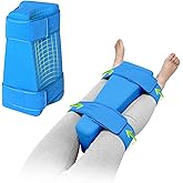 KAVIL Hip Abduction Pillow Hip Replacement Pillows After Surgery Recovery Supplies Knee Replacement Foam Wedge with Strap Bur