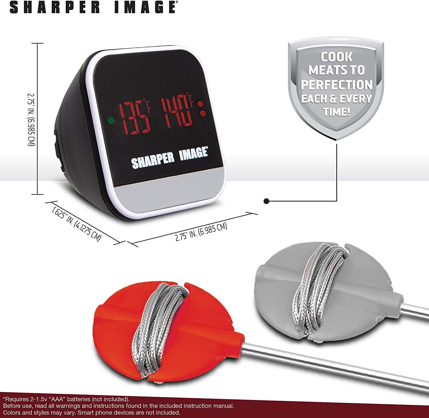 Merchsource Sharper Image Bluetooth Intelligent Grill