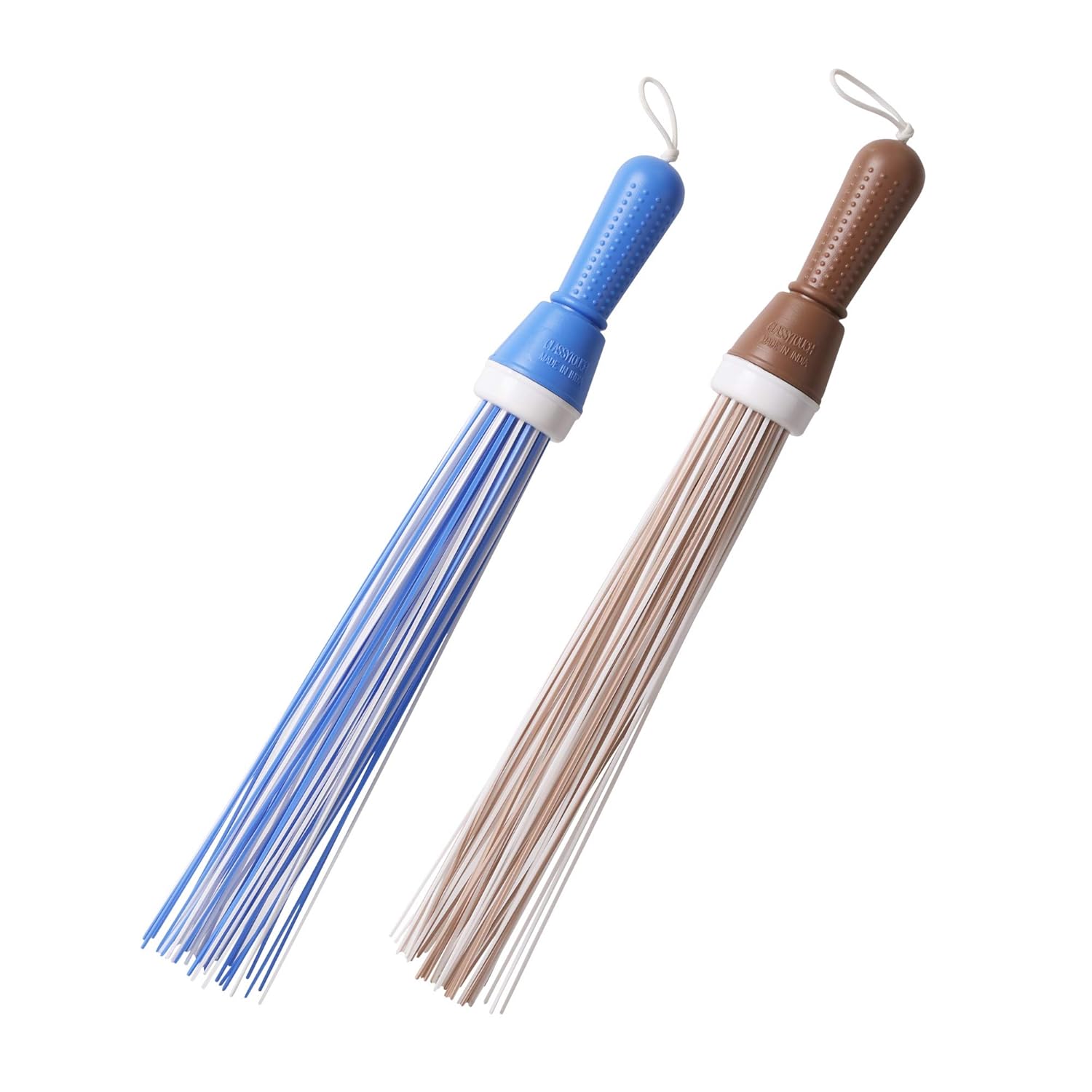 Classy Touch Plastic Broom for Bathroom Cleaning & Home Floor Cleaning