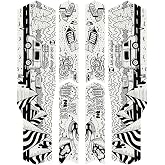 Riesel Design - Bike Rear Triangle Frame Protection Tape, for Chainstays and Seatstays, Protection Against Scratches and Abrasions - Easy Installation - Chain:Tape 3000