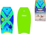 Nalu Bodyboard 41in with Leash Crescent Tail XPE Core Green view 7