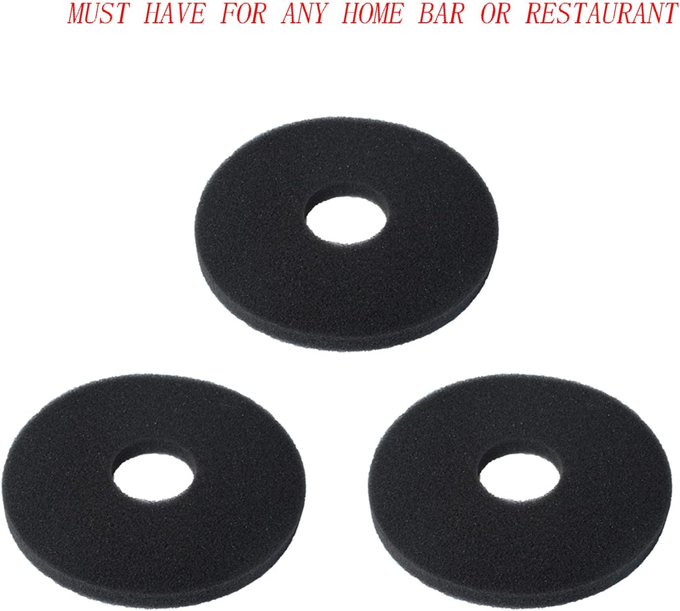  | Bar Rimmer Sponges(8PCS) Replacement for Glass Rimmer/Margarita Salter by Wadoy: Rimming Salts & Sugars