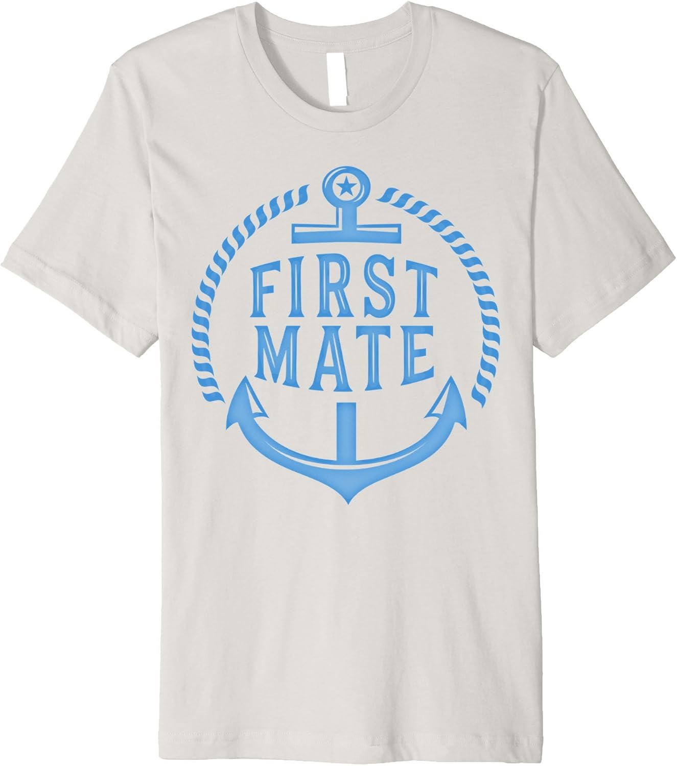 First Mate Nautical Anchor TShirt Clothing
