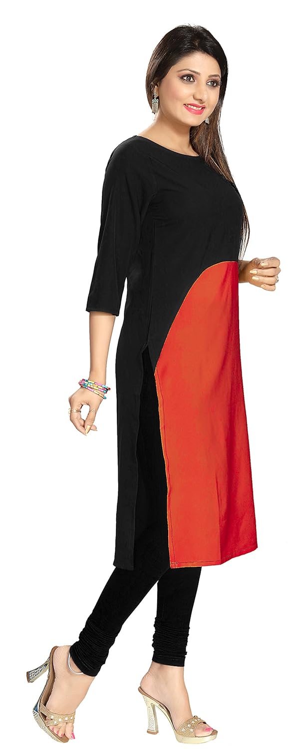 the dressery women's crepe kurti