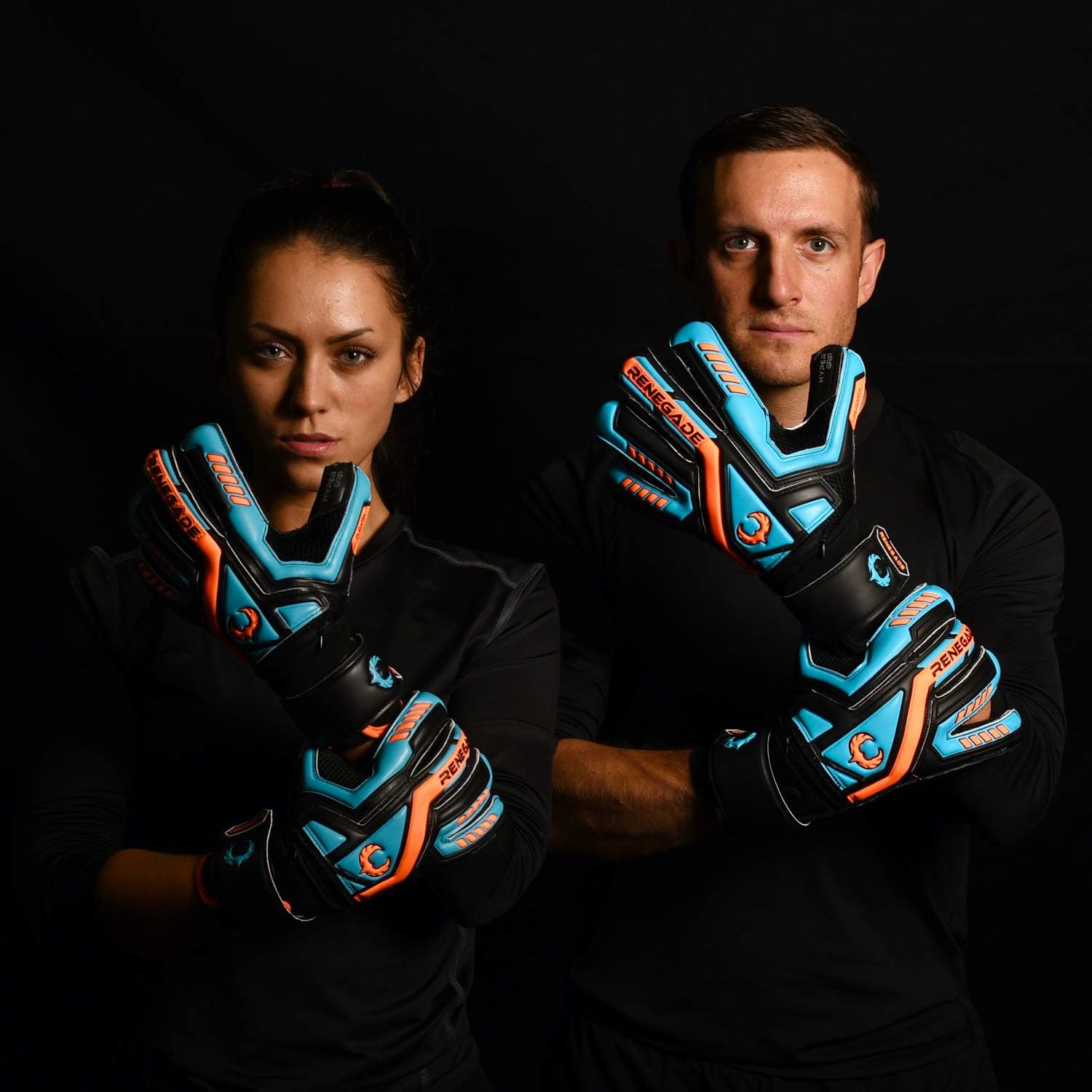 Renegade GK Talon Goalie Gloves with Microbe-Guard (Sizes 5-11, 5 Styles, Level 3) Pro-Tek Fingersaves & 3.5+3MM Hyper Grip XD | Durable Goalkeeper Glove for All-Around Play | Based in The USA : Sports & Outdoors