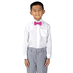 Spring Notion Boys' Pre-Tied Banded Satin Bow Tie
