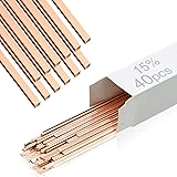 Tandefio 40 Sticks Brazing Rods AWS BCup-5