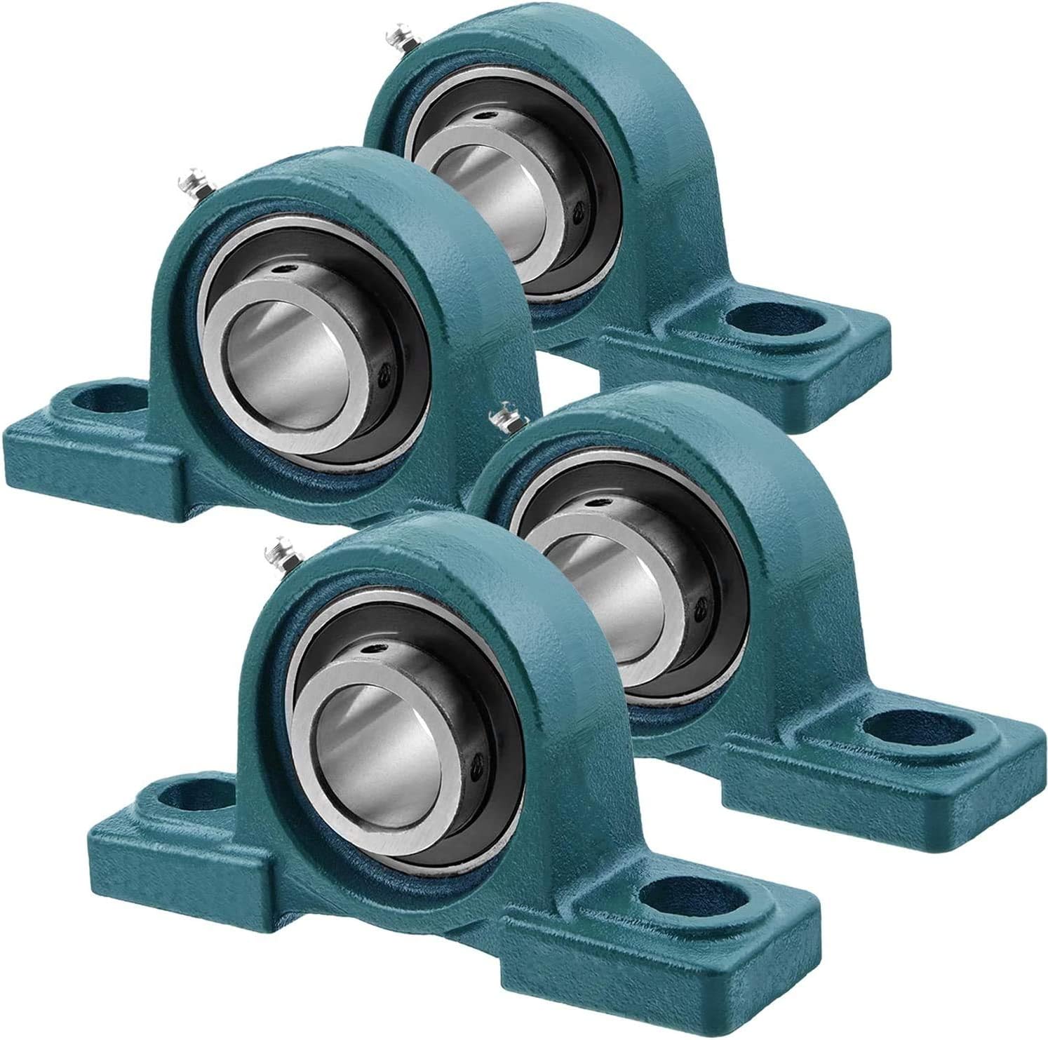 4 Pcs UCP 201-08 201-8 Self-align Pillow Block Bearing 1/2 inch