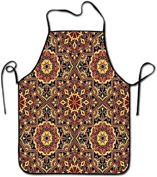 Not Applicable Delantal de patrón Turco para Estilista Adorno Antiguo