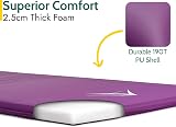 Trail Outdoor Leisure Trail Self-Inflating Camping Mat with Pillow Purple view 5