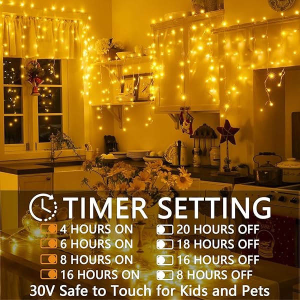 SOSHOT CHRISTMAS STRING LIGHTS OUTDOOR – 131FT/40M 1680 LED 8 MODES WITH REMOTE CONTROL AND APP WATERPROOF CHRISTMAS LIGHTS FOR PATIO YARD GARDEN WEDDING PARTY-WARM WHITE