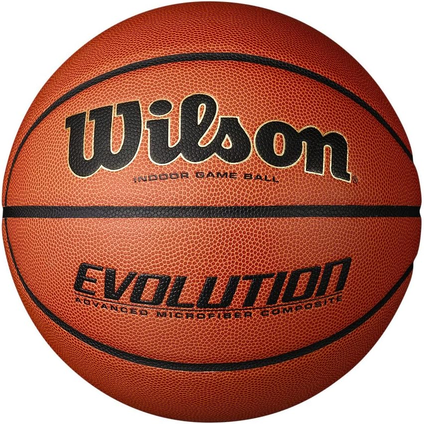 Wilson Evolution Basketball EMEA Brown 6 Unisex Evo Microfiber Composite