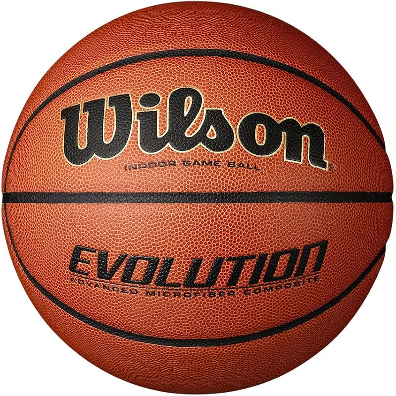 Wilson Evolution Basketball EMEA Brown 6 Unisex Evo Microfiber Composite
