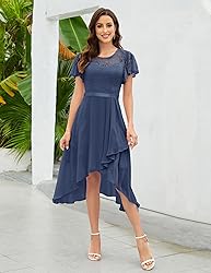 Wedtrend Women's Formal Dress Ruffle Cocktail Party